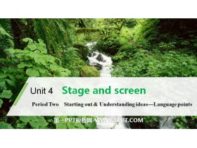 《Stage and screen》Period Two PPT-第一PPT