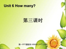 《How many?》第三课时PPT课件-第一PPT