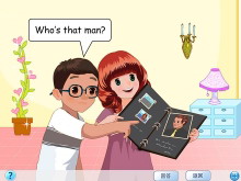 《My family》Point and say Flash动画课件-第一PPT