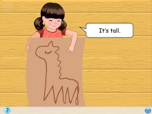 《At the zoo》Draw and say Flash动画课件-第一PPT