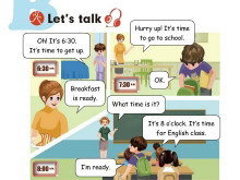 《What Time Is It?》lets talk Flash动画课件2-第一PPT