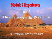 《They have seen the Pyramids》Experiences PPT课件2-第一PPT