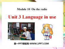 《Language in use》On the radio PPT课件2-第一PPT