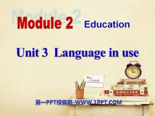 《Language in use》Education PPT课件2-第一PPT