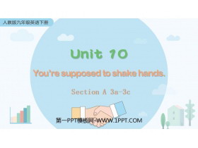 《You are supposed to shake hands》SectionA PPT教学课件(第2课时)-第一PPT