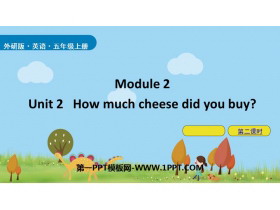 《How much cheese did you buy?》PPT课件(第2课时)-第一PPT