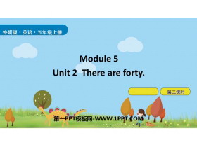 《There are forty》PPT课件(第2课时)-第一PPT