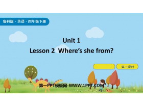 《Where’s she from?》Countries PPT课件(第2课时)-第一PPT
