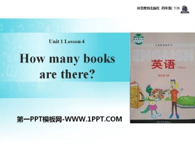 《How Many Books Are There?》Hello Again! PPT教学课件-第一PPT