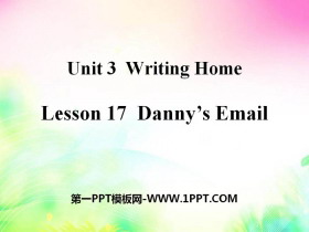 《Danny’s Email》Writing Home PPT-第一PPT