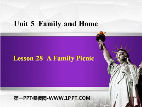 《A Family Picnic》Family and Home PPT教学课件-第一PPT