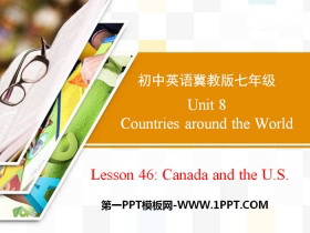 《Canada and the U.S.》Countries around the World PPT-第一PPT