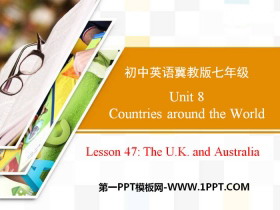 《The U.K.and Australia》Countries around the World PPT-第一PPT