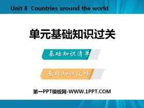 《单元基础知识过关》Countries around the World PPT-第一PPT