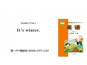 《It’s winter》PPT教学课件-第一PPT
