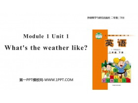 《What’s the weather like?》PPT下载-第一PPT