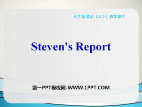 《Steven’s Report》Seasons PPT教学课件-第一PPT