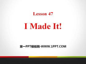 《I Made It!》Celebrating Me! PPT课件-第一PPT