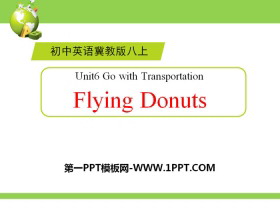 《Flying Donuts》Go with Transportation! PPT下载-第一PPT