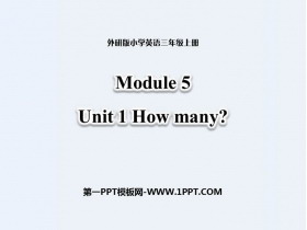 《How many?》PPT课件下载-第一PPT