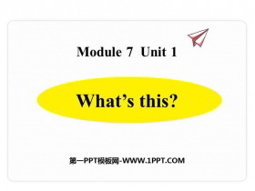 《What's this?》PPT精品课件-第一PPT