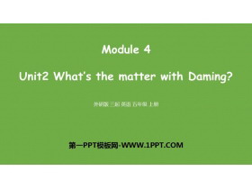 《What’s the matter with Daming?》PPT课件下载-第一PPT