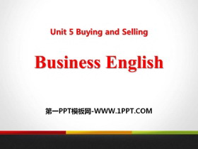 《Business English》Buying and Selling PPT教学课件-第一PPT