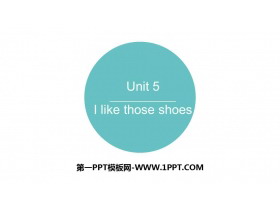 《I like those shoes》PPT优质课件-第一PPT