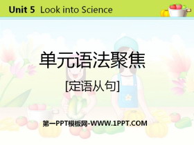 《单元语法聚焦》Look into Science! PPT-第一PPT