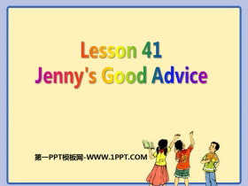 《Jenny’s Good Advice》Work for Peace PPT-第一PPT