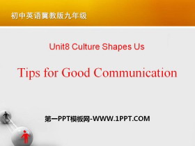 《Tips for Good Communication》Communication PPT课件-第一PPT