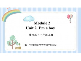 《I’m a boy》PPT课件下载-第一PPT