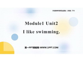 《I like swimming》PPT课件下载-第一PPT