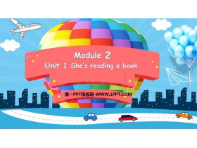 《She’s reading a book》PPT优质课件-第一PPT
