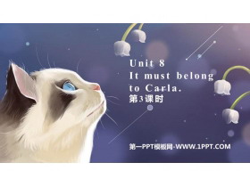 《It must belong to Carla》PPT教学课件(第3课时)-第一PPT