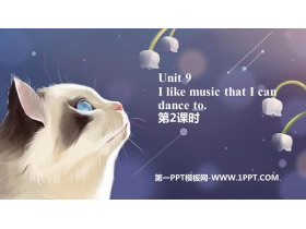 《I like music that I can dance to》PPT课件(第2课时)-第一PPT