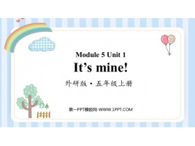 《It’s mine!》PPT课件下载-第一PPT