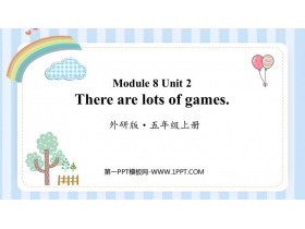 《There are lots of games》PPT课件下载-第一PPT