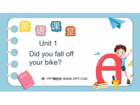 《Did you fall off your bike?》PPT优秀课件-第一PPT