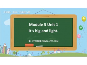 《It’s big and light》PPT精品课件-第一PPT