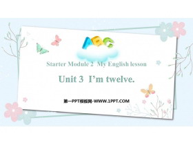 《I’m twelve》PPT免费课件-第一PPT