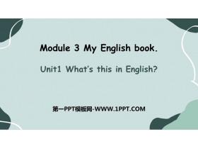 《What’s this in English?》PPT优质课件-第一PPT
