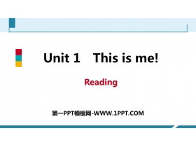 《This is me》Reading PPT习题课件-第一PPT