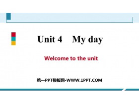 《My day》PPT习题课件-第一PPT