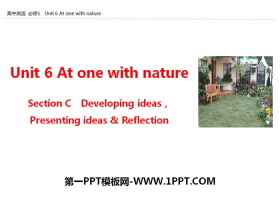 《At one with nature》Section C PPT-第一PPT
