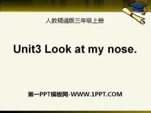 《Look at my nose》PPT课件2-第一PPT