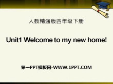 《Welcome to my new home》PPT课件5-第一PPT