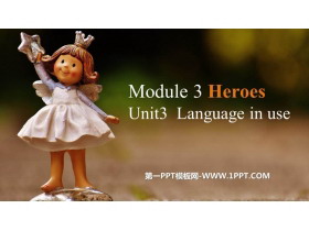 《Language in use》Heroes PPT课件下载-第一PPT