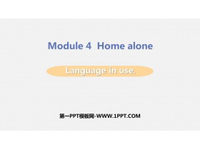 《Language in use》Home alone PPT教学课件-第一PPT