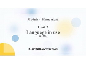 《Language in use》Home alone PPT课件下载(第2课时)-第一PPT